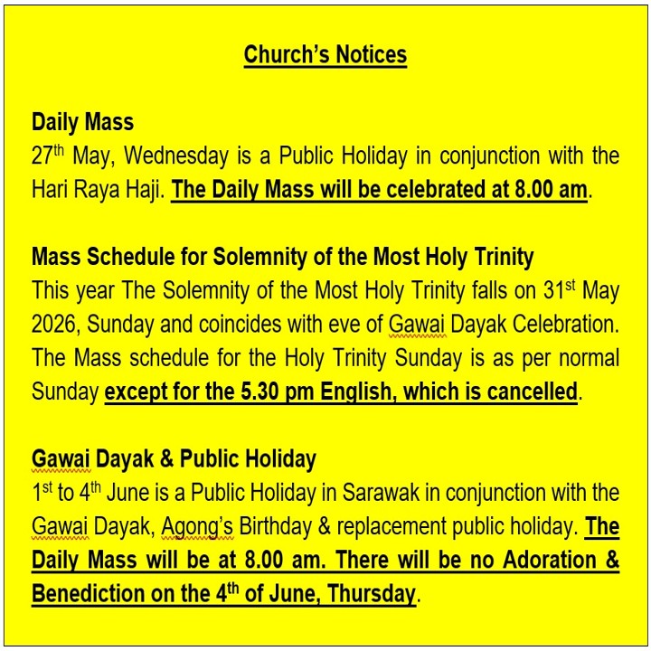 Church Notice